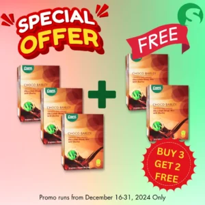 3+2 Special Offer Choco Barley 10's