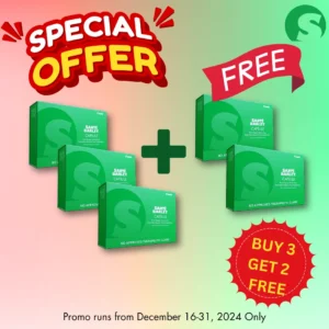 3+2 Special Offer Pure Barley Capsule 60's