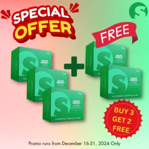 3+2 Special Offer Box of 30's with Stevia