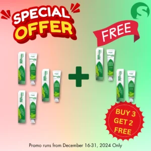 3+2 Special Offer Natureal Toothpaste 100ml